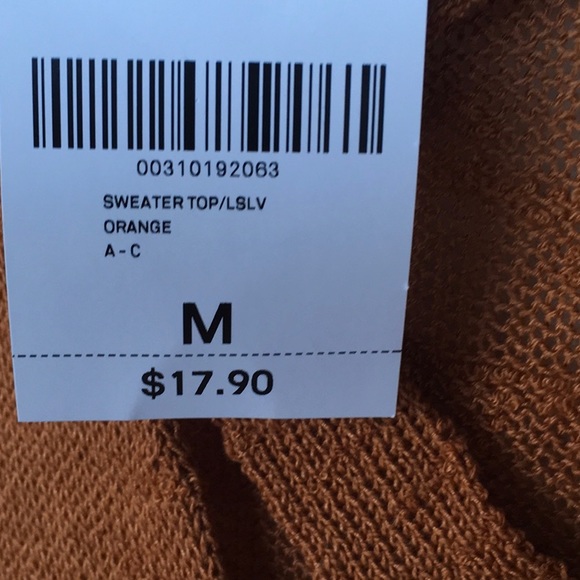 NWT Forever 21 Rust Sweater - Picture 3 of 6